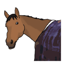 LIFE with lovely horses sticker #1257725