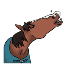 LIFE with lovely horses sticker #1257729