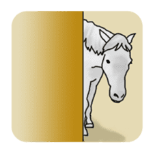 LIFE with lovely horses sticker #1257731