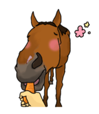 LIFE with lovely horses sticker #1257736