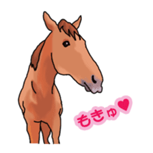 LIFE with lovely horses sticker #1257741