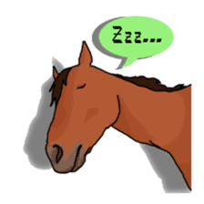 LIFE with lovely horses sticker #1257743