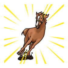 LIFE with lovely horses sticker #1257746