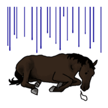 LIFE with lovely horses sticker #1257750