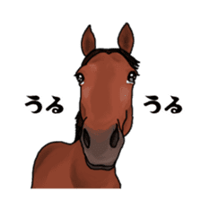 LIFE with lovely horses sticker #1257755