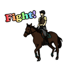 LIFE with lovely horses sticker #1257760