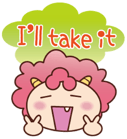 Goblin of talk room[English] sticker #1258414