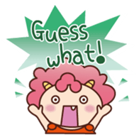 Goblin of talk room[English] sticker #1258417