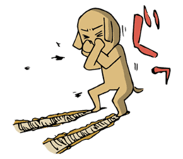 Fighting Dog "SHIRO" sticker #1258527