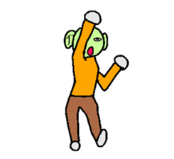 Green Man sticker #1258850