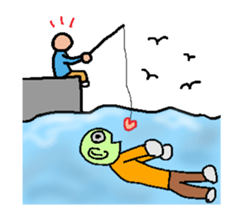 Green Man sticker #1258867