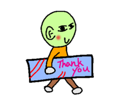 Green Man sticker #1258868