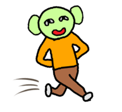 Green Man sticker #1258869