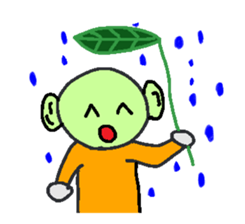 Green Man sticker #1258871