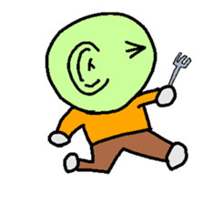 Green Man sticker #1258878