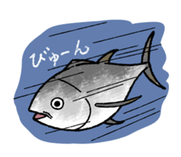 Fish and shellfishes sticker #1258918