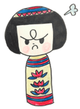 kokesi chan sticker #1259487