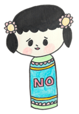 kokesi chan sticker #1259488