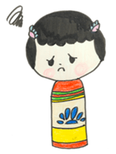 kokesi chan sticker #1259492