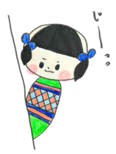 kokesi chan sticker #1259512