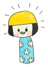 kokesi chan sticker #1259513