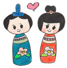 kokesi chan sticker #1259517