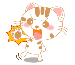 The Everyday Life of a Funny Cat Part 2 sticker #1259923