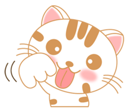 The Everyday Life of a Funny Cat Part 2 sticker #1259931