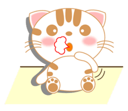 The Everyday Life of a Funny Cat Part 2 sticker #1259940