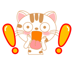 The Everyday Life of a Funny Cat Part 2 sticker #1259950