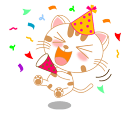 The Everyday Life of a Funny Cat Part 2 sticker #1259953