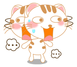 The Everyday Life of a Funny Cat Part 2 sticker #1259954