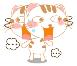 The Everyday Life of a Funny Cat Part 2 sticker #1259954