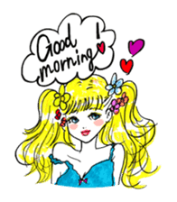 sweet girl sticker #1260042