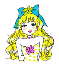 sweet girl sticker #1260045