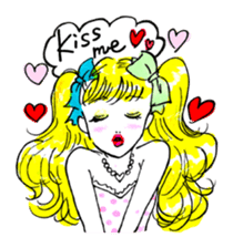 sweet girl sticker #1260047