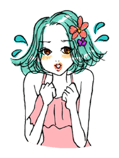 sweet girl sticker #1260051