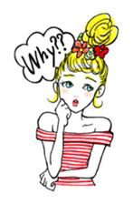 sweet girl sticker #1260054