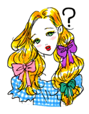 sweet girl sticker #1260057