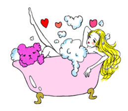 sweet girl sticker #1260060