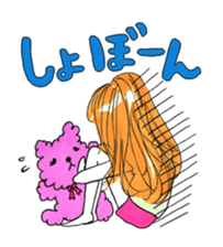 sweet girl sticker #1260063