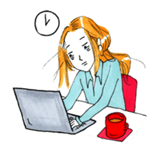 sweet girl sticker #1260071