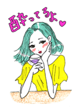 sweet girl sticker #1260073