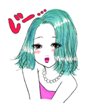 sweet girl sticker #1260074