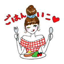 sweet girl sticker #1260075