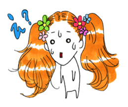 sweet girl sticker #1260077