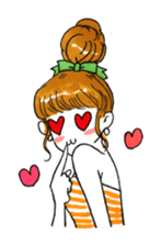 sweet girl sticker #1260078
