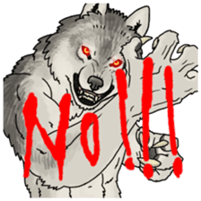 Werewolf Sticker sticker #1260727