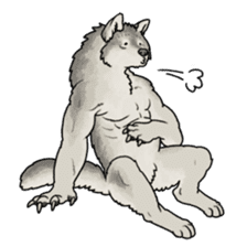 Werewolf Sticker sticker #1260736