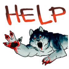Werewolf Sticker sticker #1260743